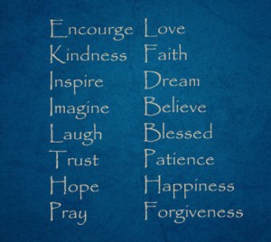 inspire with words