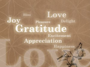 attitude of gratitude