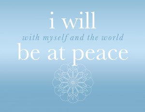 How to Be at Peace with Yourself